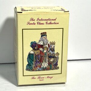 International Santa Claus Collection Three Magi Spain Figurine 1995